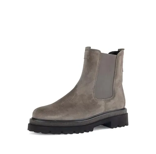 Gabor Damen Chelsea Boots, Frauen Stiefeletten,Schlupfstiefel,flach,Stiefel,Bootee,Booties,halbstiefel,Mohair (Ra.Porex),35.5 EU / 3 UK