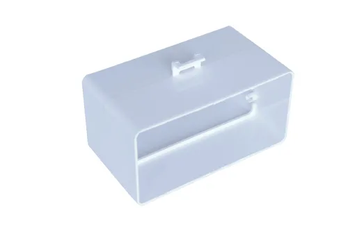 Rohrverbinder 55 x 110mm Flache Luftleitung PVC Flachkanal Verbindungsstück