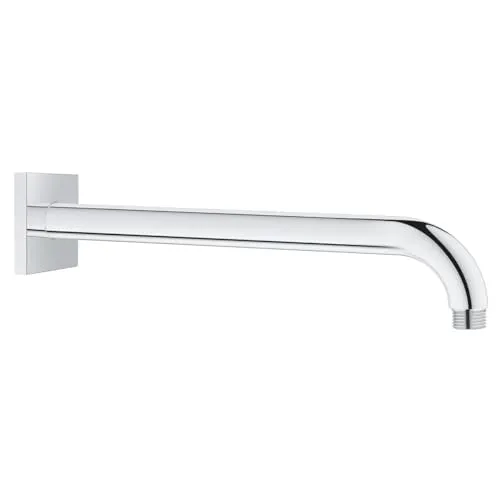 GROHE Rainshower Brausearm Modern für Eurocube Armaturen - Duscharmatur mit langlebiger Grohe StarLight Chrombeschichtung für einfache Pflege und kinderleichte Montage dank verdeckter Schrauben.