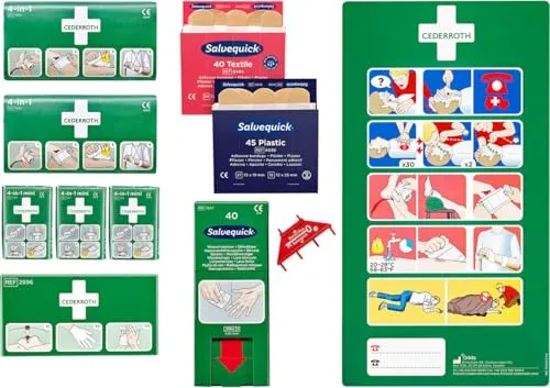 Produktbild Cederroth Erste-Hilfe-Tafel Nachfüllset