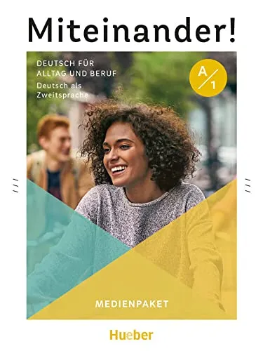Miteinander! Deutsch für Alltag und Beruf A1: Medienpaket für Deutsch als Zweitsprache - Hörbücher für effektives Deutschlernen, ideal für Alltag und Beruf mit praxisnahen Inhalten.