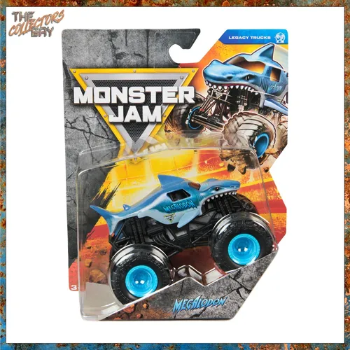 Monster Jam 1:64 Megalodon (Legacy Trucks) (Spin Master Trucks Series 44)