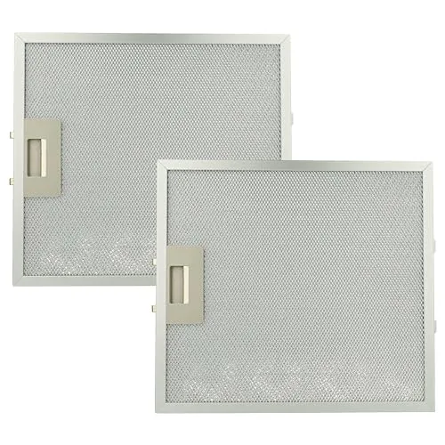 vhbw 2x Filter Metallfettfilter kompatibel mit AEG HE3161-ML, HE6261-ML, DEB2631S, DEB2630S Dunstabzugshaube - 30,7 x 27,8 x 0,85 cm, Metall