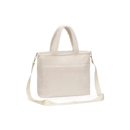 Wickeltasche Teddy big beige in beige von Fillikid