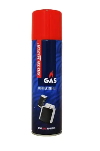 Feuerzeuggas Silver Match 250 ml Universal Nachfüllgas