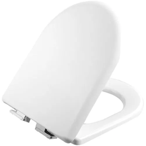 Creavit WC-Sitz Duroplast Softclose - Leiser Toilettensitz mit Edelstahlscharnieren - WC-Sitz aus Duroplast mit Softclose-Funktion für geräuschloses Schließen. Hygienisch und pflegeleicht, ideal für jedes Standard-WC.
