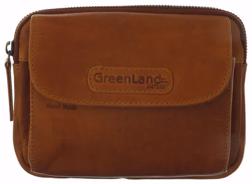 Greenland Nature Soft Safe Gürteltasche RFID Leder 18 cm