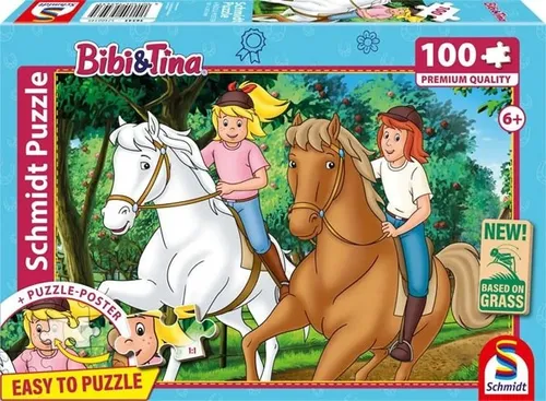 Schmidt Spiele Puzzle-Poster Bibi&Tina Sommerausritt von Schmidt Spiele