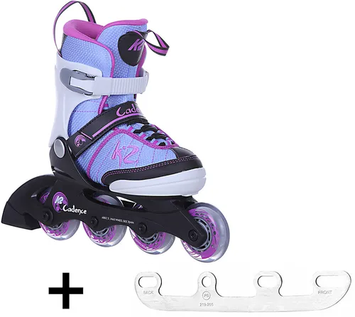 K2 CADENCE JR GIRLS Kinder Inline Skate mit Eiskufen von K2