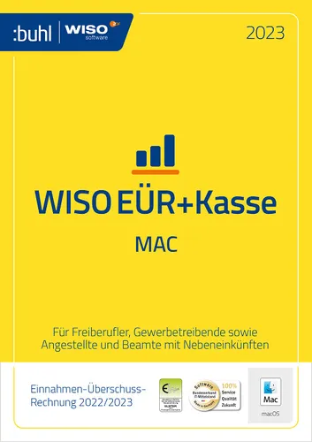 WISO EÜR+Kasse Mac 2023