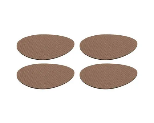 Glasuntersetzer & Bierdeckel Braun von LEONARDO