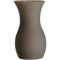 Ritzenhoff & Breker Annalena Vase 25 cm braun - Vasen – Stilvolle Glasvase mit einzigartigem Matt-Finish, ideal für üppige Blumenarrangements und dekorative Akzente in Ihrem Zuhause.