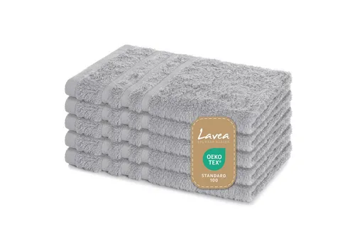 Handtücher Silber von Lavea