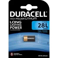 Duracell PX28 Fotobatterie 4SR44 6V - Zuverlässige Duracell Fotobatterie mit 150 mAh für spezielle Geräte. Ideal für Fotoapparate und Fernbedienungen, bietet sie konstante Leistung und lange Lebensdauer.