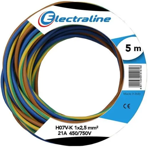 Electraline Kabel H07V-K 450/750V 5 Meter - 25148