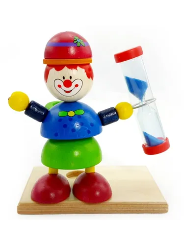 Hess Holzspielzeug Zahnputzuhr