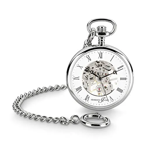 Hermann Jäckle Taschenuhr Limburg Skelett 41 mm von Hermann Jäckle