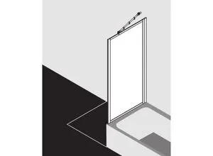 Kermi Nova 2000 Seitenwand N2TWD0751611K, 75 x 160 cm