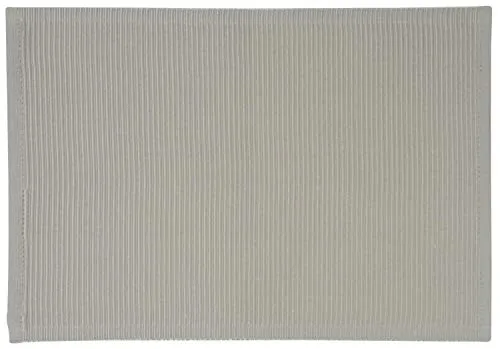 Platzset, Tischset Textil Taupe Graubraun 43x30cm Baumwolle Kesper