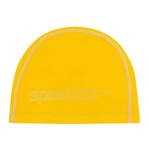Speedo Unisex Kinder Pace Badekappe | Kinder | Trockene Haare Trainingshilfen, Gelb, Einheitsgröße