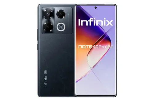 Produktbild Infinix Note 40 Pro+ 5G 12/256 GB Obsidianschwarz