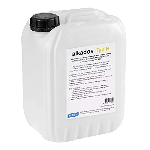 alkados Typ H Dosierlösung 10 Liter zur Kalkstabilisierung | Gesamthärte über 14 °dH