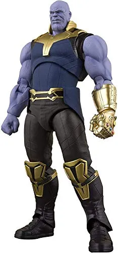 Bandai S.H. Figuarts Marvel Avengers Infinity War Thanos - Actionfiguren für Kinder, detailreiches Sammlerstück mit beweglichen Gelenken für spannende Abenteuer und Rollenspiele.