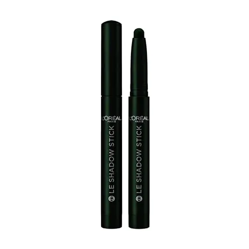 L'Oréal Paris Augen Make-up, Le Shadow Stick Lidschatten-Stift für intensive Smokey-Eye Looks, Cremiger Eyeliner & Lidschatten, Wischfest & Langer Halt, Farbe: 270 Twilight Emeraude