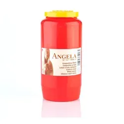 ANGELA-Kompositionsöllicht Nr. 7, Rot in rot von Bolsius