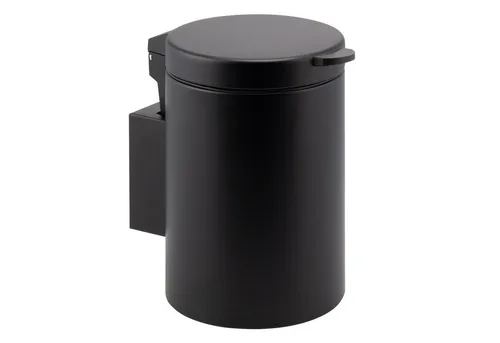 bremermann Wand-Kosmetikeimer 3L mit Softclose-Funktion, schwarz