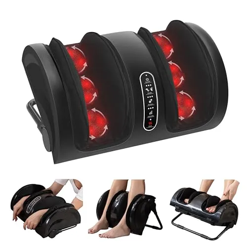 Snailax Shiatsu-Fußmassagegerät mit Wärme von Snailax