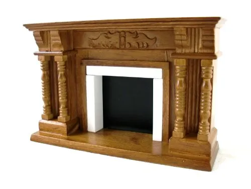 Puppenhaus Miniatur Möbel Viktorianisch Kamin 941