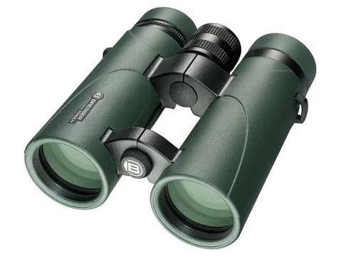 Bresser Pirsch 8x42 Fernglas - Wasserdicht & lichtstark für die Jagd - Hochwertiges Dachkant-Fernglas mit 8-facher Vergrößerung, ideal für Dämmerungsbedingungen. Wasserdicht, stickstoffgefüllt und mit Phasenvergütung für kontrastreiche Bilder.