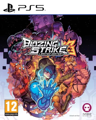 Blazing Strike Limited Edition - PS5 [EU Version] - PS5-Spiel mit einzigartigem Ansturmsystem und nostalgischem 2D-Pixelart-Design. Enthält Artbook, 14 Character Cards, Soundtrack und Sammlerbox für echte Fans.