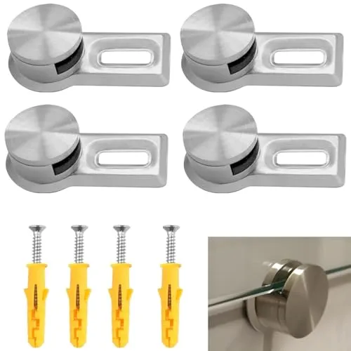 Klemmhalter Glasklemme für schwere Glasbilder und Spiegel