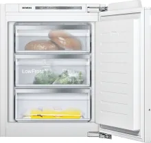 GI11VADC0 Einbau Gefrierschrank 72 cm - Tiefkühler mit lowFrost Technologie für weniger Eisbildung und softClosing Flachscharnier für leises Schließen