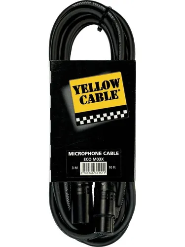 Yellow Cable M03X - XLR/XLR 3m.