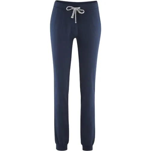 Living Crafts BEA Relax-Hose - Sport-Jogginghose für Damen, aus nachhaltiger Baumwolle, mit elastischem Bund für optimalen Sitz und modischen Taschen für praktischen Stauraum.