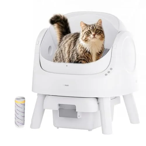 PetPivot Selbstreinigende Katzentoilette mit Offenem Design