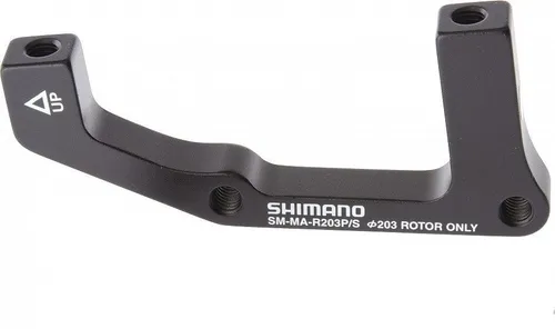 Shimano Adapter für Scheibenbremsen, Rahmen IS -> PM 203 mm