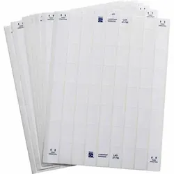 Produktbild Brady, LAT-37-799-1, Nylongewebe, Weiß, 20.32 x 36.50 mm, permanent, US-Letter, 9-bahnig (1.026 E.)