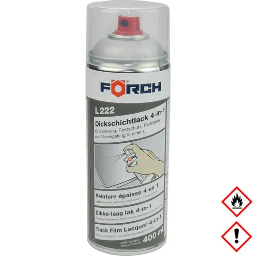 Profi Dickschichtlack Förch 4-in-1 RAL-Farben 400ml L222