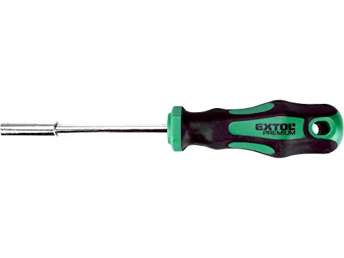 EXTOL PREMIUM Spitzen-Schraubendreher, 1/4