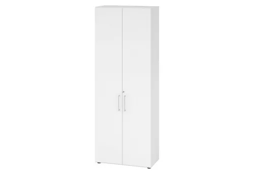 bümö Aktenschrank smart Büroschrank - 6 Ordnerhöhen Dekor: Weiß