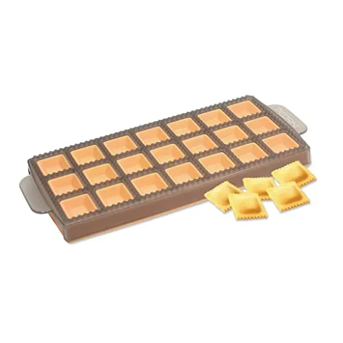 Pedrini Form für 21 quadratische Ravioli