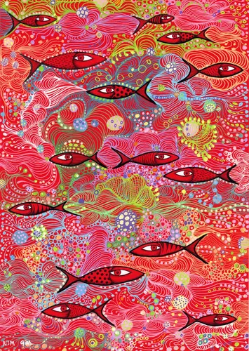 ENJOY Puzzle Deep Red 1500 Teile