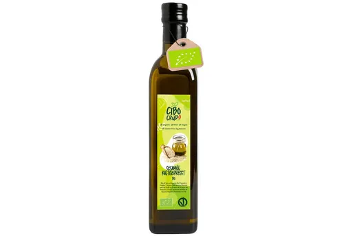 CibroCrudo Sesamöl Bio Kaltgepresst und Ungeröstet - 500ml Öl, Sesam öl zum Essen Massage oder Ayurveda à 500 ml