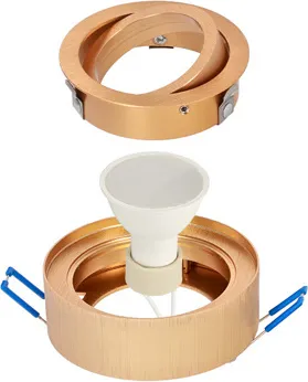 SKAND MINI 1 Gold IP20 runde Deckenleuchte EDO777548 EDO in gold von EDO