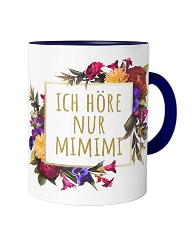 Urban Backwoods Ich Höre Nur Mimimi Tasse Mit Spruch Kaffeetasse