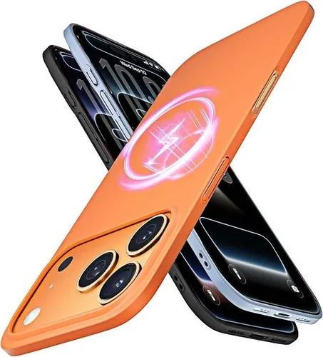Schutzhülle für iPhone 17 Pro Max mit MagSafe – Mattes Orange